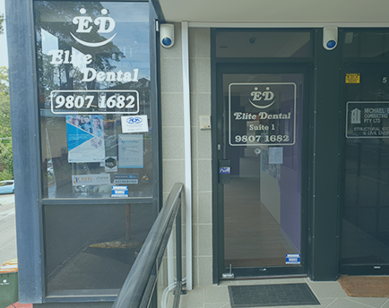 Elite Dental practice on Maxim Street, West Ryde